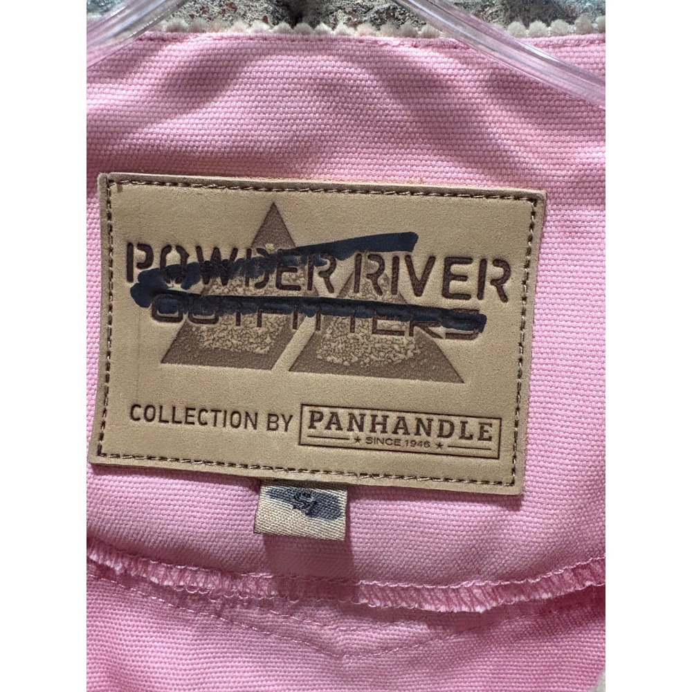 Powder River Outfitters Pink Western Corduroy Trim Vest Small NWT - Picture 3 of 5